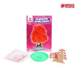 Набор для выращивания кристалла Волшебное дерево цвет красный