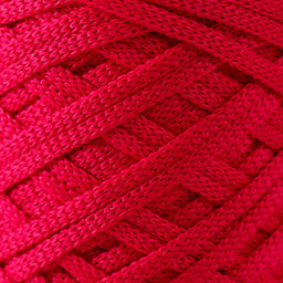 Шнур плоский3 мм полиэфирный в клубках 100м/170г (+/- 5%) малина-94 - Simaland фото 3