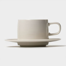 Набор фарфоровый кофейный Magistro Whitewarm, 4 предмета: чашка 250 мл, блюдце d=15,5 см фото 4