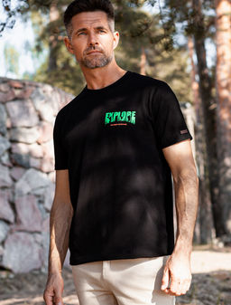 Футболка из премиального хлопка с авторским принтом