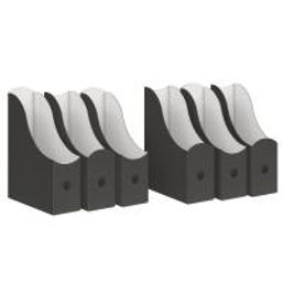 VAL CG-3VP-BL-85mono Лоток для бумаг верт,6шт.,3шт-29,5*23,5*8,5см,3шт-31*23,5*8,5см,CLASSIC GREY, шт