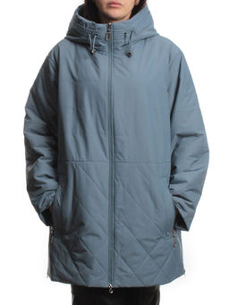 F-804 GRAY BLUE Куртка демисезонная женская (100 гр. холлофайбер) - Fashion фото 3