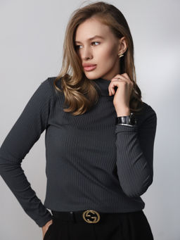 Водолазка женская с горлом КВ200 Графит от фабрики Спортсоло