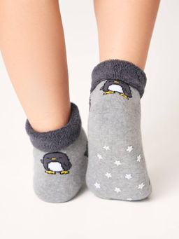 Цена за 2 пары. Носки Теплые CONTE-KIDS SOF-TIKI Махровые носки с отворотом и антискользящей стопой - Conte elegant фото 3