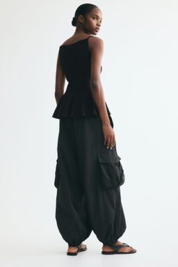 Top texturizado con peplum - H&m фото 6