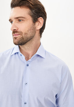 Сорочка мужская длинный рукав GREG 211/131/226/Z/1p STRETCH  фото 7