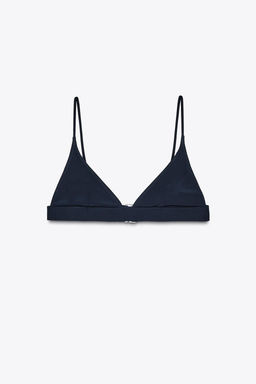 TRIANGULAR BIKINI TOP - Zara фото 5