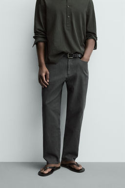 STRAIGHT-LEG JEANS - Zara фото 2