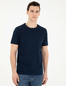 Lacivert Slim Fit Ti__rt