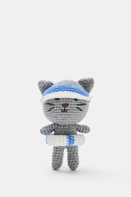 LLAVERO CHARM GATITO / Gris - Zara фото 3