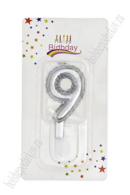 Свечи праздничные "9" (SF-7831) №66