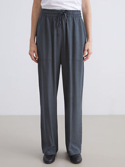 Beli Lastikli Havu? Kesim Kad?n Pantolon