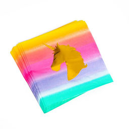 Одноразовая посуда «С днём рождения», единорог