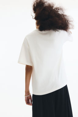 Camiseta oversize con motivo estampado - H&m фото 6
