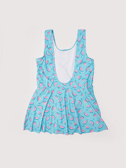 Esnek Kuma?tan Bask?l? K?z ?ocuk Etekli Mayo - Waikiki фото 2