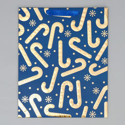 Цена за 2 шт. Пакет подарочный новогодний «Новогоднее настроение» 32 х 26 х 10 см