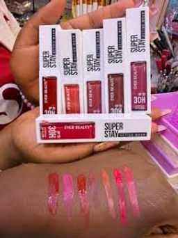 Набор перламутровых блесков для губ Miss Royal Lip Gloss Liquid, 6 шт