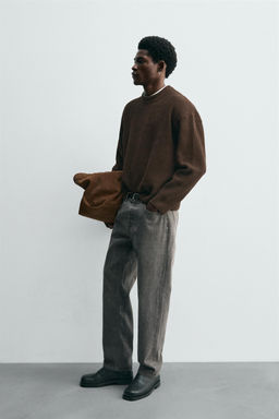 TEXTURED CHENILLE SWEATER - Zara фото 4