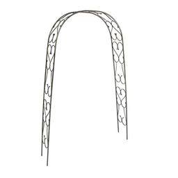 Арка садовая, 240×125×36.5 см, для вьющихся растений, металлическая, цвет бронзовый антик