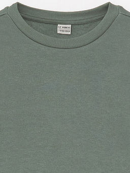 Bisiklet Yaka Basic Uzun Kollu K?z ?ocuk Sweatshirt - Waikiki фото 3