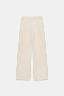 INTERLOCK STRAIGHT-LEG TROUSERS - Zara фото 15