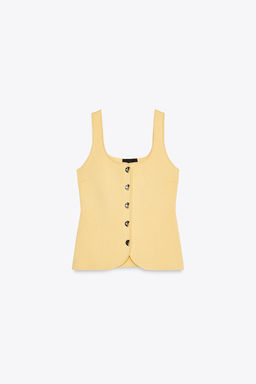 PLAIN KNIT CORSET TOP