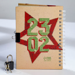 Подарочный набор «23 февраля», блокнот А6, 50 л и ручка шариковая с невидимыми чернилами