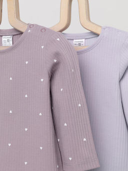 Джемпер Crockid К 302520 нежно-лавандовый набор 2 шт для новорожденных  фото 3