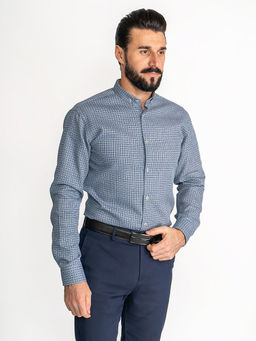 Сорочка мужская длинный рукав GREG 323/131/1493/Z/b/1p  фото 8