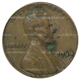 1 цент 1964 года США
