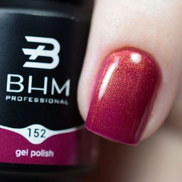 BHM Professional Гель-лак для ногтей, 152, 7 мл 152  фото 2