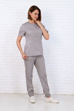 Костюм женский 205 CVC. Цвет: серый
