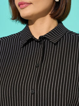 Рубашка 0293-1а черный кварц