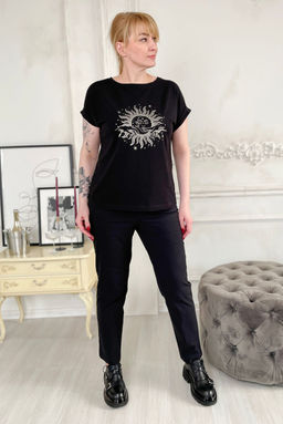 Футболка Rumoda 2195 черный  фото 5