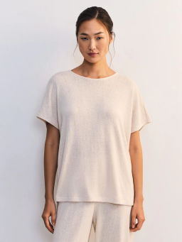 Футболка прямого кроя из вискозы ZR2605013420-60 / Zarina