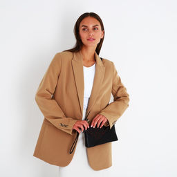 Сумка-клатч на молнии, цвет чёрный/красный - Simaland фото 2