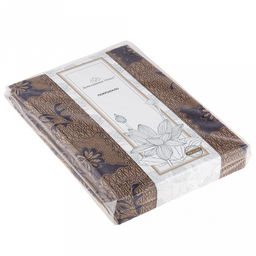 Покрывало-накидка на кресло/диван/изножье кровати Ромашки-81 80х200см, 2-х сторонее, гобелен 300г/м2 (набивной смесовый), упаковка классическая ПП 27х35х5см, Домашняя мода (Россия)