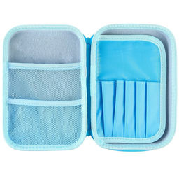 Пенал каркасный 2 секции, с эффектом 3D, 150×220×40 мм, Человек-паук