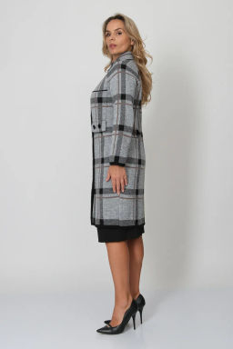 ЗЛАТА Кардиган В 1772/серый