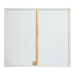 Холст на подрамнике, хлопок 100%, 1,6 х 80 х 90 см, акриловый грунт, среднезернистый, 380 г/м²