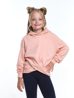 Толстовка для девочки с капюшоном UD 7525 ваниль - Mini maxi фото 8