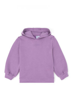 Сиреневый свитшот для девочки - U.s. polo assn фото 4