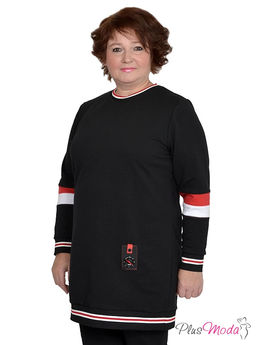 Туника Модель №727 размеры 44-84 - Plusmoda фото 3
