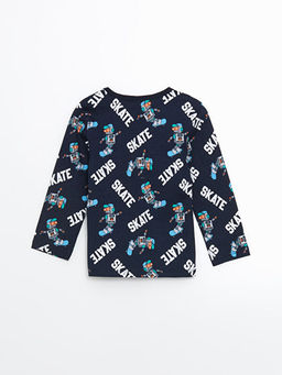 Bisiklet Yaka Erkek ?ocuk Pijama Tak?m? - Waikiki фото 3