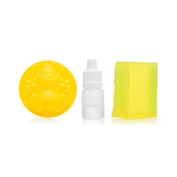 Мыло своими руками цветное, в банке "Ананас"