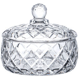 ЕМКОСТЬ ДЛЯ ХРАНЕНИЯ LEFARD С КРЫШКОЙ DIAMANT 12*10СМ , 320 мл