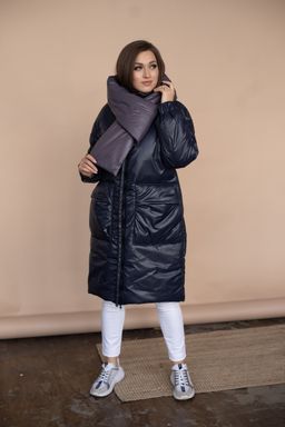 Куртка женская зимняя 22600 (черный/какао) - Kankan фото 18