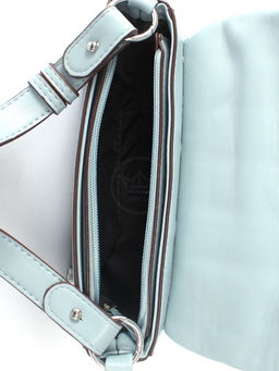 Сумка женская искусственная кожа UMUP-2023-076, 1отд, плечевой ремень, голубой SALE 258663 - Adelia фото 7