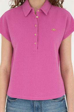 Женская фиолетовая футболка - U.s. polo assn фото 6