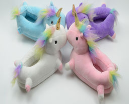 Тапочки домашние Единорожки